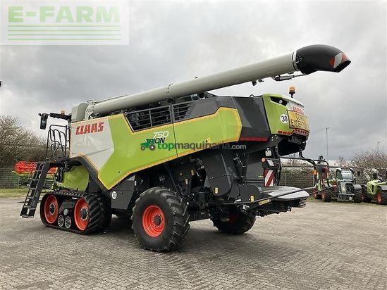 Cosechadora de Cereal - Claas - trion 750 tt