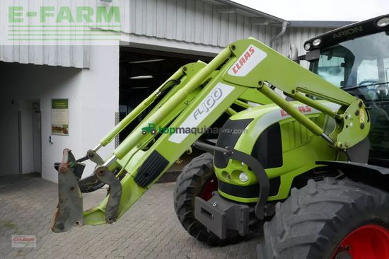 Tractor agrícola - Claas - arion 610 c - inkl. claas frontlader fl 100