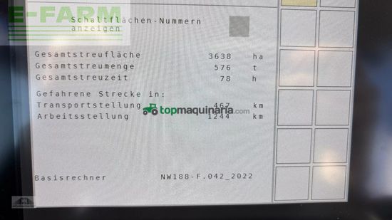 Esparcidor - Amazone - za-v 3200 profis tronic