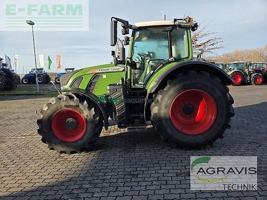 Tractor agrícola - Fendt - 724 vario s4 profi plus