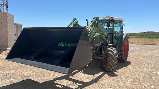 Cazo alto volteo para tractor y telescópica