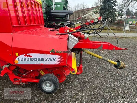 Remolqu agrícola - Pöttinger - euroboss 370 ladewagen