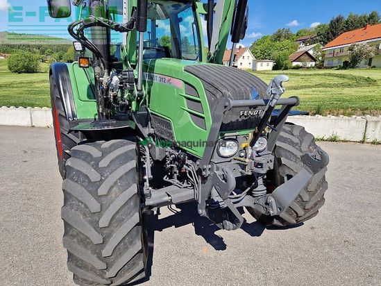 Tractor agrícola - Fendt - 309 vario tms waage im frontlader 312 311 310