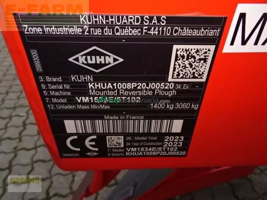 Arado - Kuhn - vari master 153 4e 80/102, 4 scharig