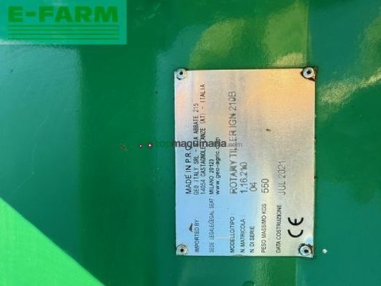 Grada rotativa - Geo - geo rotary tiller ign 210 b