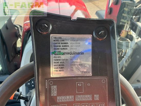 Tractor agrícola - Valtra - n114 hi tech tractor (st25634)