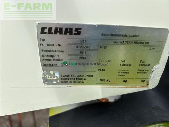 Henificador - Claas - LINER 450