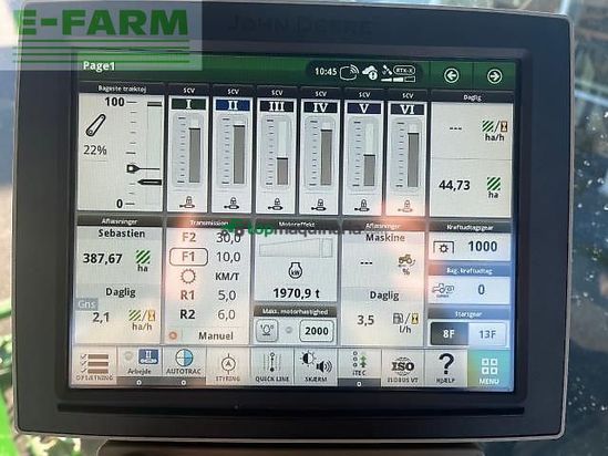 Tractor agrícola - John Deere - 8rx 410