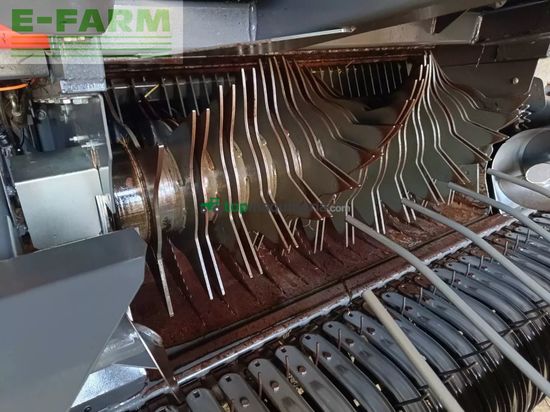 Empacadora gigant - Claas - presse à balles rondes rollant 520rc claas