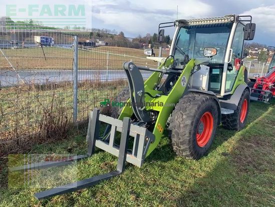 Minicargadora - Claas - torion 530 + palettengabel