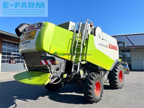 Cosechadora de Cereal - Claas - lexion 550 / 3d / v750