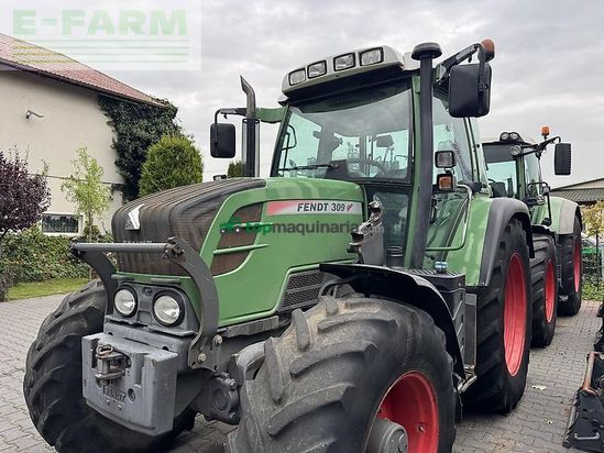 Tractor agrícola - Fendt - 309 vario tms + mailleux mx t10