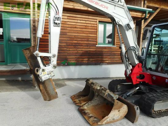 Excavadora - Takeuchi - tb 250 mit powertilt + hydr. sw + 4 löffel