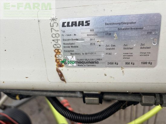 Henificador - Claas - USED LINER 2900