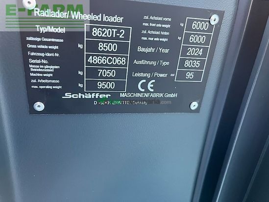 Telescopica - Schaffer - 8620t teleskopradlader