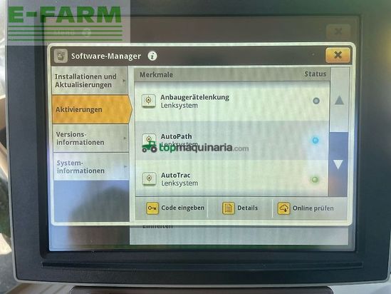 Tractor agrícola - John Deere - 6r215/6r 215 garantie 1/2027
