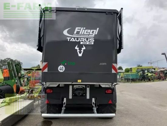Cinta transportadora de forraje - Fliegl - gigant asw 381 taurus fox