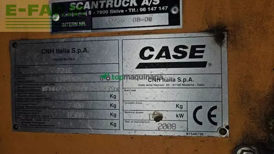 Minicargadora - Case IH - 721 e