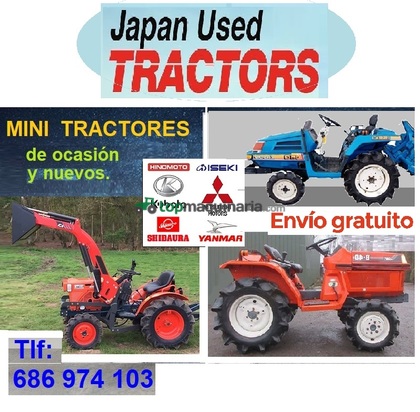 Tractor agrícola - mini tractor. Minitractor