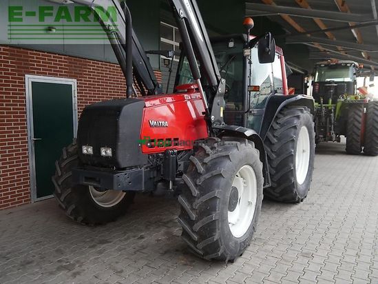 Tractor agrícola - Valtra - x 100 knicklenker mit quicke frontlader