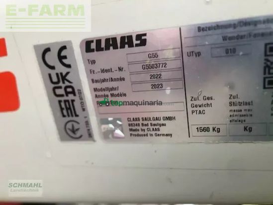 Henificador - Claas - volto 1100