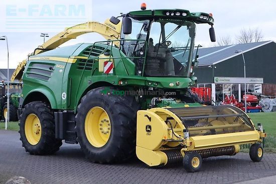 Cosechadora de Cereal - John Deere - 8400i hakselaar
