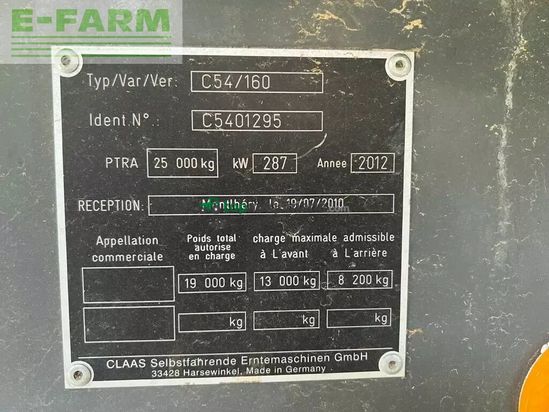 Cosechadora de Cereal - Claas - lexion 670 tradition