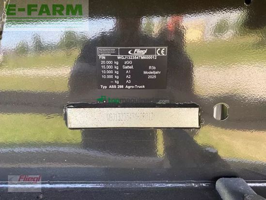 Cinta transportadora de forraje - Fliegl - ass 298 agro truck 50 jahre