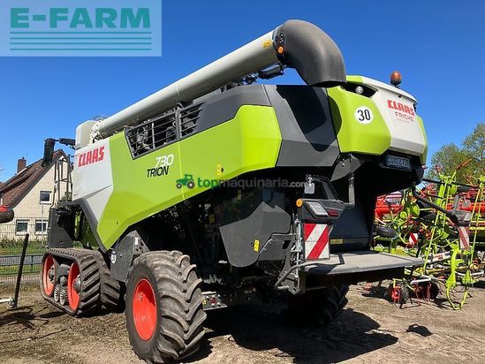 Cosechadora de Cereal - Claas - trion 730 tt