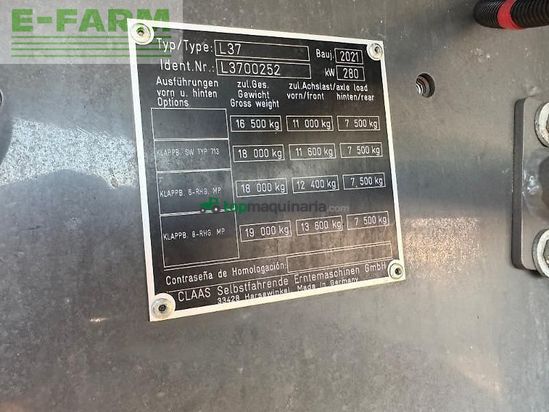 Cosechadora de Cereal - Claas - tucano 580