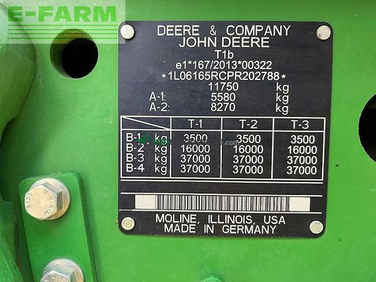 Tractor agrícola - John Deere - 6r165 / 6r 165