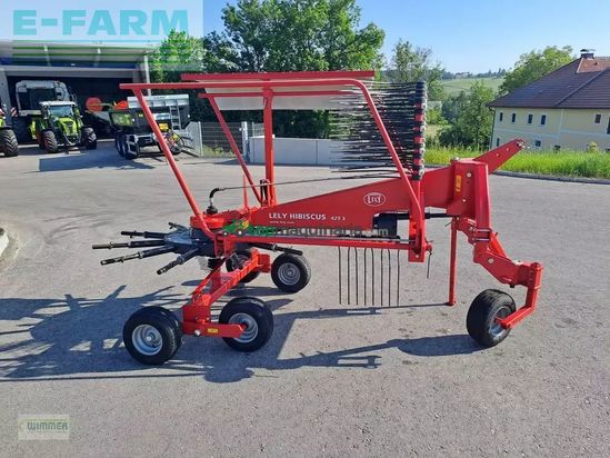 Rastrillo - Lely - hibiscus 425 s -gebrauchter seitenschwader 4,25m