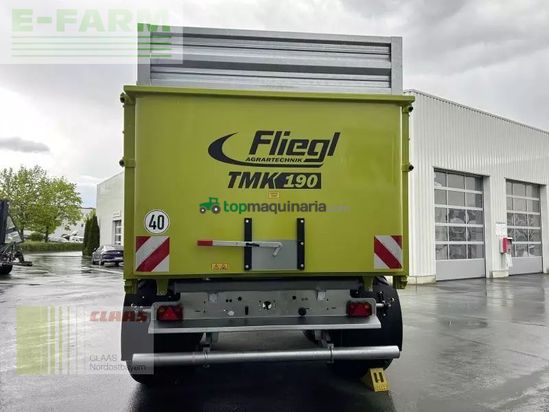 Volquet - Fliegl - tmk 190 fox tandem hellgrün
