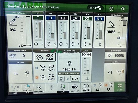 Tractor agrícola - John Deere - 6r 185