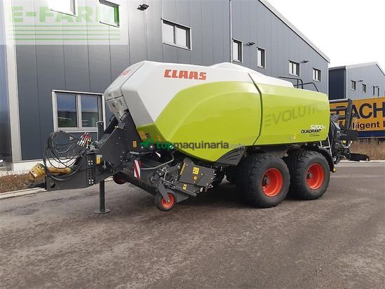Empacadora gigant - Claas - quadrant 5200 fc evolution