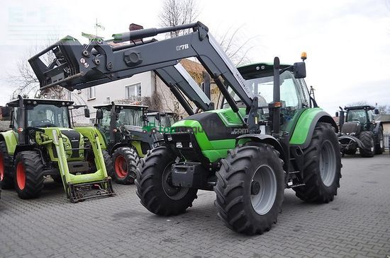 Tractor agrícola - Deutz-Fahr - agrotron 6160 p + quicke q78