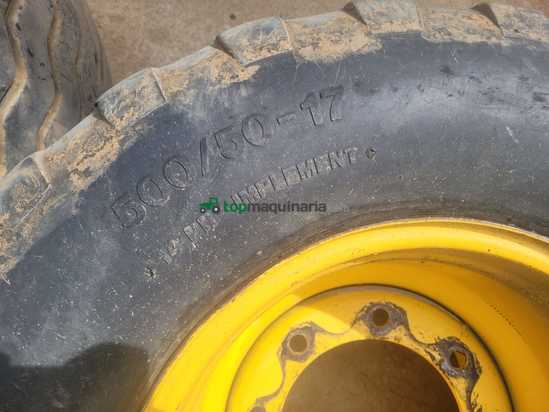 Ruedas empacadora 500/50-17 con llanta
