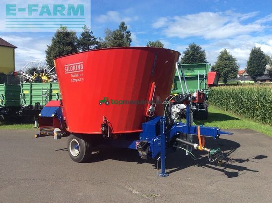 Remolqu esparcidor - Siloking - trailedline classic compact 10-t