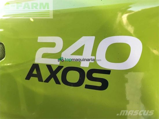 Tractor agrícola - Claas - axos 240 -fl 80 c-