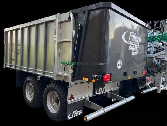 Remolqu agrícola - Fliegl - gigant asw 110 tandem