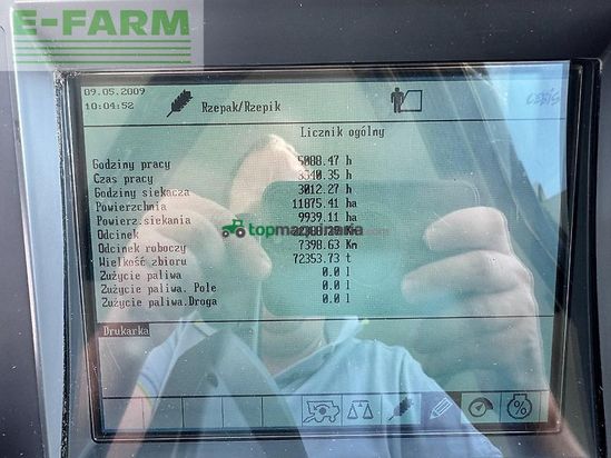 Cosechadora de Cereal - Claas - lexion 600 + c900