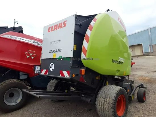 Empacadora gigant - Claas - variant 370 r ff