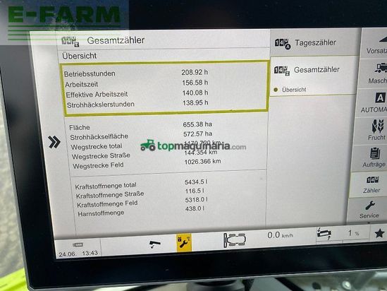 Cosechadora de Cereal - Claas - trion 520, günstige finanzierung