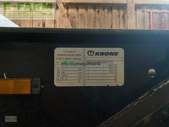 Remolqu agrícola - Krone - az