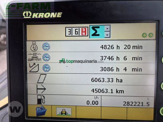 Cosechadora de Cereal - Krone - big x 770