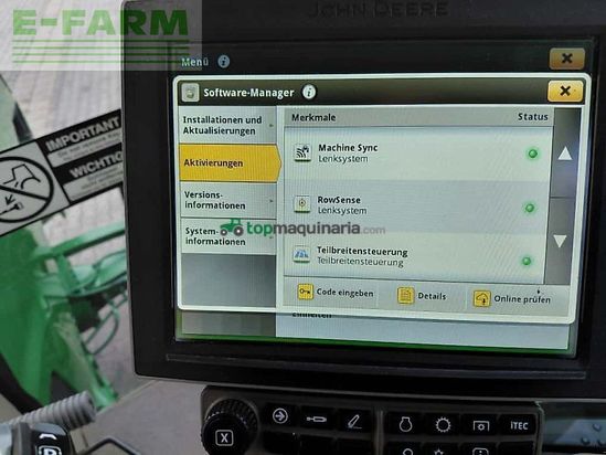 Tractor agrícola - John Deere - 8rx 370 8rx370