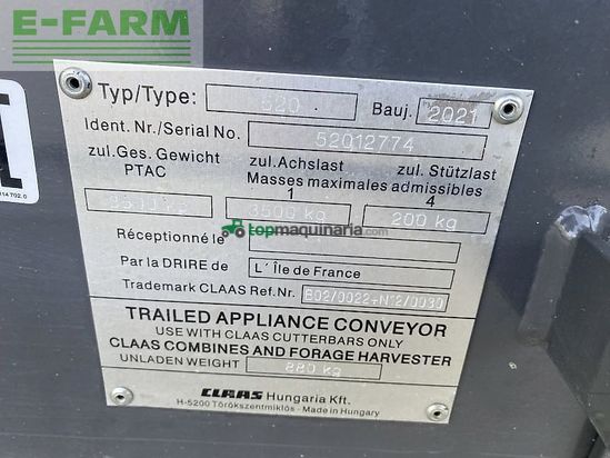 Cabezal - Claas - vario 680 schneidwerk mit tw