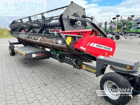 Cosechadora de Cereal - Massey Ferguson - beta 7370 + schneidwerk 6,80m