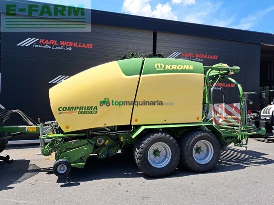 Empacadora gigant - Krone - comprima cv 150 xc