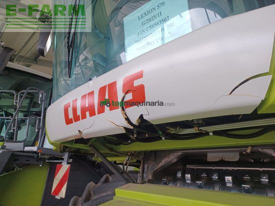 Cosechadora de Cereal - Claas - lexion 570